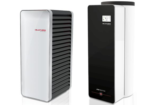 Heliotherm: Luft/Wasser-Wärmepumpe Comfort Compact R290 und der Speicher ETG500.