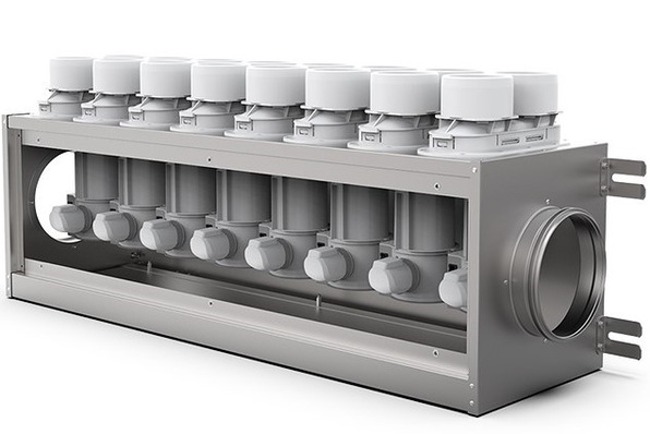 Systemair: RAV-Verteiler.