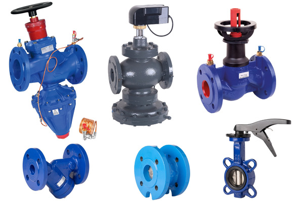 Resideo: Flanscharmaturen für Nah- und Fernwärme und Großanlagen.