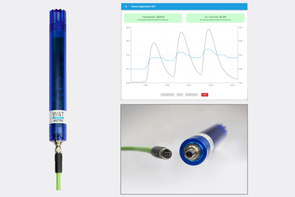 W&T: Thermo-Hygrometer SPE.