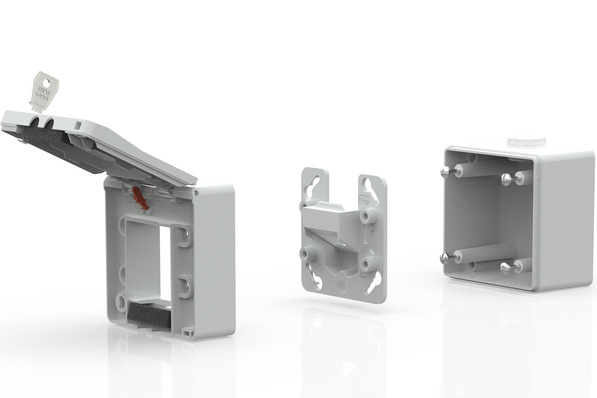 Metz Connect: Ethernet-Anschlussdose MC IP44 SG.