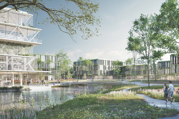 Animation des geplanten DOK Campus