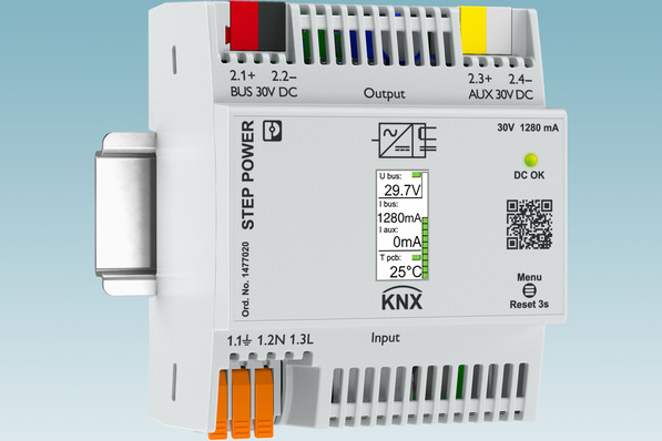 Phoenix Contact: KNX-Spannungsversorgung Step Power.
