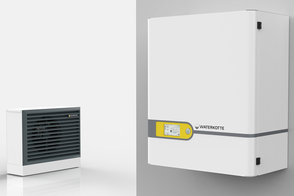 Waterkotte: EcoTouch Air Bloc.