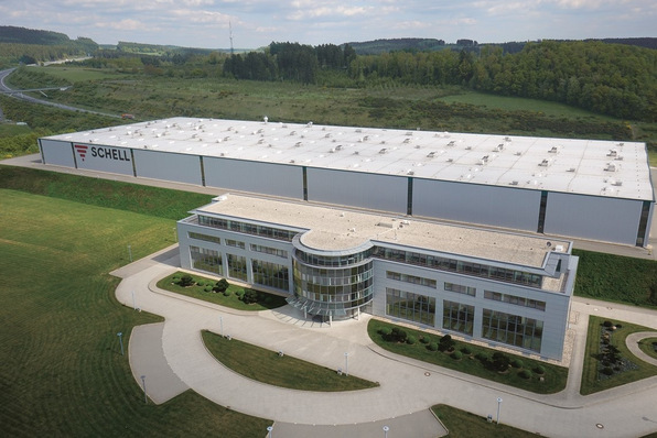 Hauptsitz der Schell GmbH & Co. KG in Olpe.