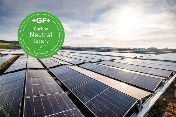 GF Building Flow Solutions hat weitere Fortschritte auf dem Weg zu einem klimaneutralen Betrieb gemacht.