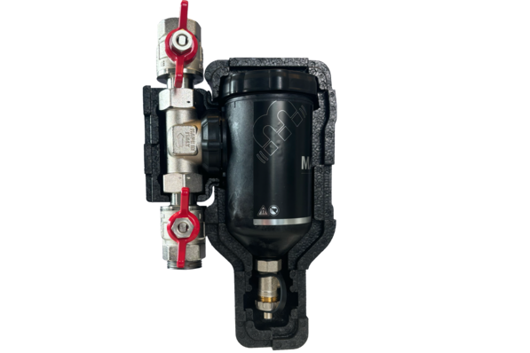 UWS Technologie: Dämmkappen für MAGella-Magnetitabscheider.