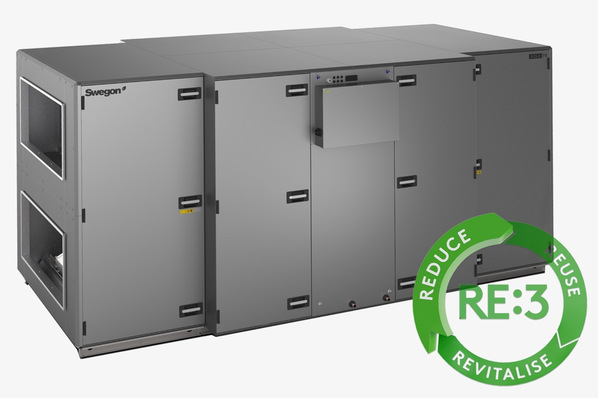 Swegon: Gold-Lüftungsgerät.