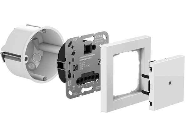 Gira: „KNX RF Multi Bedienaufsatz“.
