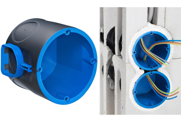 Kaiser: Schallschutzdose für Mauerwerk.