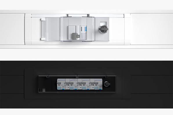 Hager: tehalit Kanaleinbauverteiler.