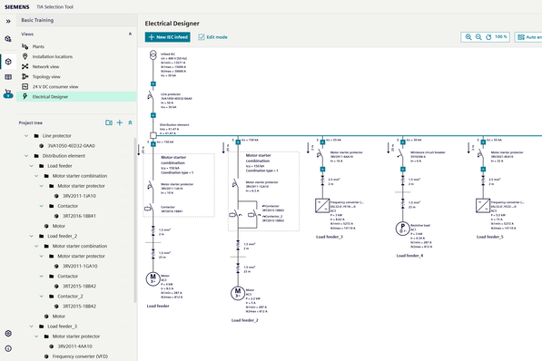 Siemens: Der Electrical Designer vereinfacht die Hauptstromkreiskonstruktion.