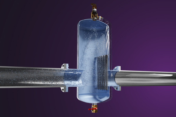 IMI: Luftabscheider Zeparo Aero.