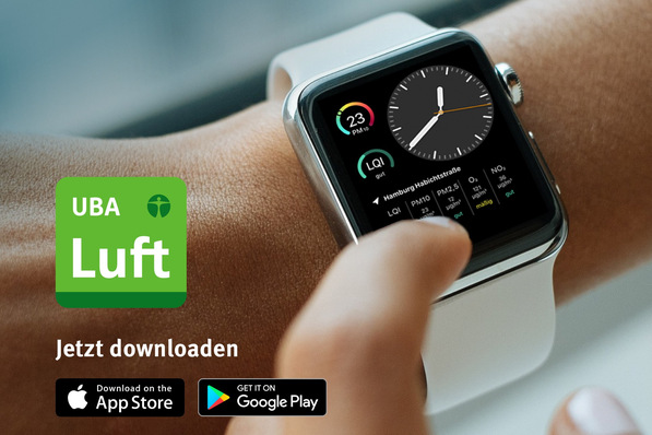 Umweltbundesamt: Die App Luftqualität gibt es jetzt auch für die Apple Watch.