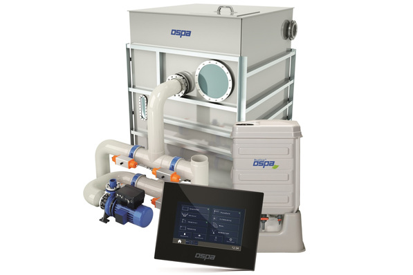 Ospa: Skalierbare Unterdruck-Filteranlage.