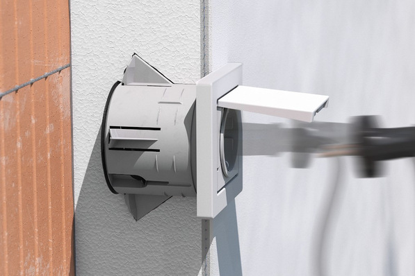 Kaiser: Geräte-Verbindungsdose Econ Styro55.