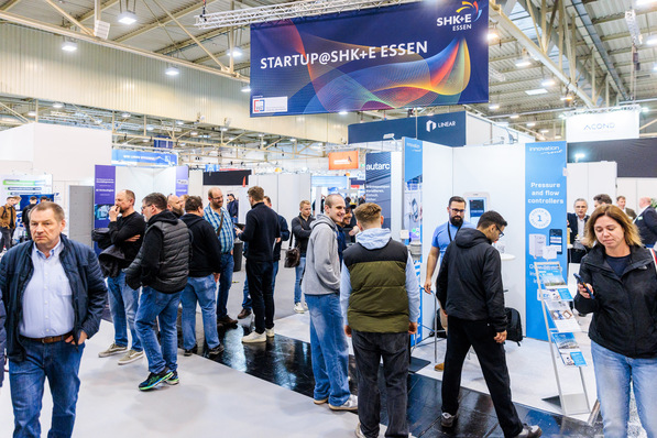 Die Startup-Area der SHK+E Essen.