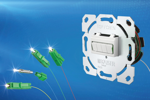 Kaiser: Spleißfreie Breitbandinstallation mit E3S Connect.