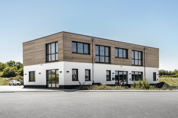 Bild 1 Der Neubau von EMSR-Technik in Wölfersheim.