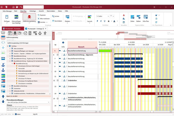 Weise Software: Der SiGe-Manager 2026 rationalisiert und vereinfacht mit neuen Funktionen die Erstellung von SiGe-Plänen, Vorankündigungen und anderen Unterlagen.