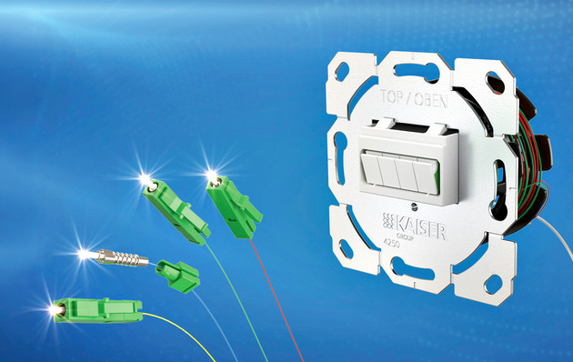 Kaiser: Spleißfreie Breitbandinstallation mit E3S Connect.