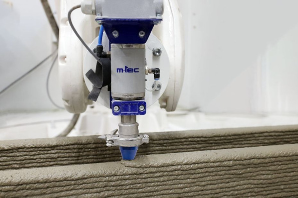 Im Projekt Druckstore wird der 3D-Druck von thermischen Energiespeichern aus Ultrahochleistungsbeton in kleinen Größen entwickelt und getestet.