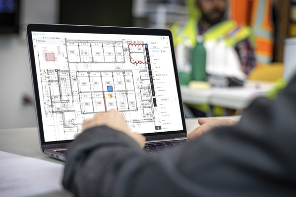 Bild 1 Virtuelle Projekträume stellen die Infrastruktur für (BIM-)Projekte bereit, vereinfachen Kommunikations- und Abstimmungsprozesse – sowohl im Büro …