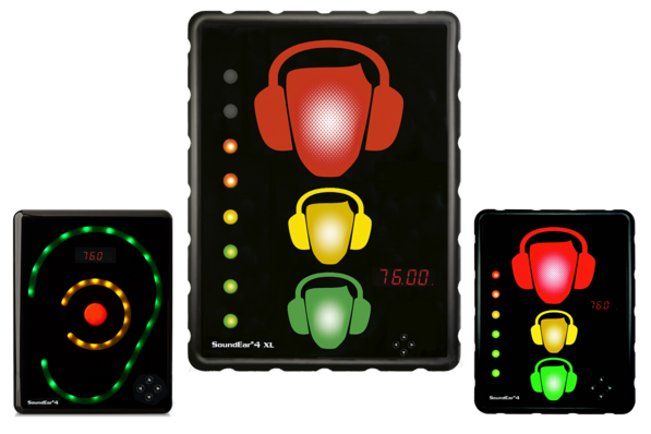 Airflow: SoundEar 4-401, 4XL Industry und 4-410 Industry.