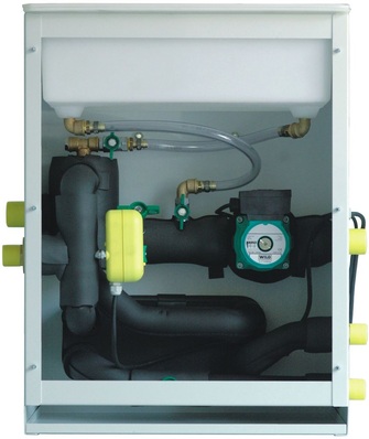 Waterkotte: Wärmequellenmodul zur passiven Kühlung.