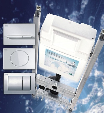 Mepa: Der UP-Spülkasten „Sanicontrol R 11“ ist jetzt in weiteren Elementen verfügbar.