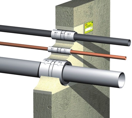 BIS Walraven: Pacifyre MK II-Brandschutzmanschette.