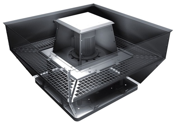 Rosenberg: Brandgas-Dachventilator DVWB.