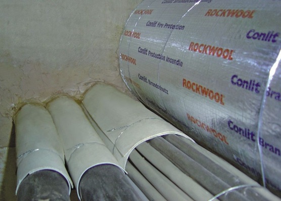 Rockwool: „Conlit Penetration System“ ohne Nachbeschichtungen auf der Baustelle.