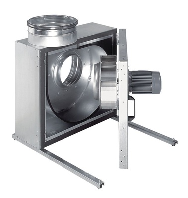 Systemair: Küchenabluftbox KBR in Brandgasausführung F400.