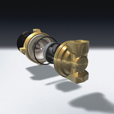 Laing: Trinkwasserzirkulationspumpe nach dem Kugelmotorprinzip mit maximal 8 W elektrischer Leistungsaufnahme.