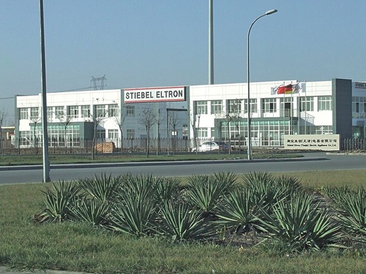 Das neue Stiebel-Eltron-Werk in Tianjin.