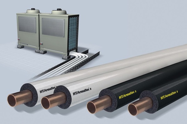 Armacell: HT/Armaflex S soll für höhere Effizienz an Kälteanlagen im Freien sorgen.