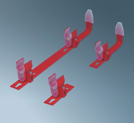 Zehnder EasyFix: Befestigungskonsole für Charleston in der Heizkörperfarbe.