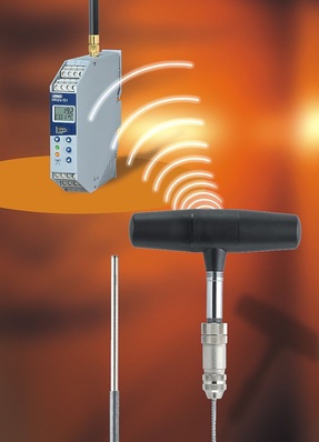 Jumo: Drahtlose Temperaturmessung mit Wtrans.