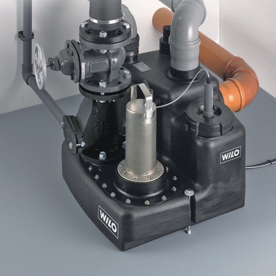 Wilo: Abwasserhebeanlage Wilo-DrainLift M1/8.