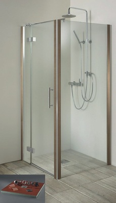 Saniku: Das Sani-Board bietet sicheren und passgenauen Untergrund für bodenebene Duschen (im Bild: Novalux Holz).