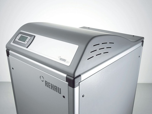 Rehau bietet jetzt auch Wärmepumpen an.