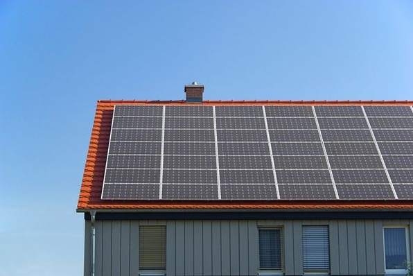 Photovoltaik-Anlage.