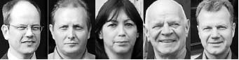 Thomas Wazynski, Claus-Rainer Fischer, Marnya Waterkotte, Klemens Oskar Waterkotte, Andreas Jung