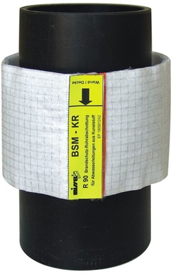 Kolektor: R90-BrandschutzRohrabschottung BSM-KR für Rohre, Formstücke und Muffen brennbarer Abwasserrohre.