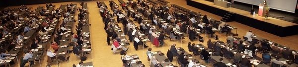 Plenum beim 8. Industrieforum Pellets.