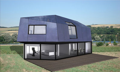 Im Haus der Zukunft wird schon heute der Baustandard von 2020 getestet.