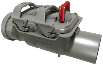 Kessel: Rückstaudoppelverschluss Staufix 70.