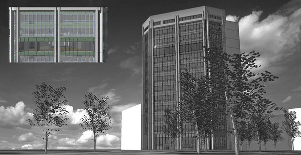 TU Braunschweig, Außenansicht.