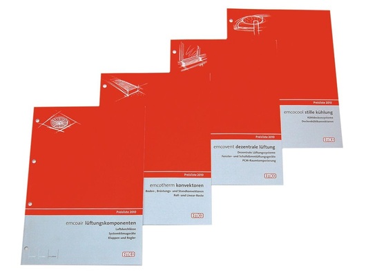 Mit vier separaten Preislisten führt Emco Klima ein kunden­orientiertes Preis- und Rabattsystem für sein gesamtes Produktprogramm ein.
